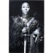 Картина на склі Native Lady Knight 150х100см