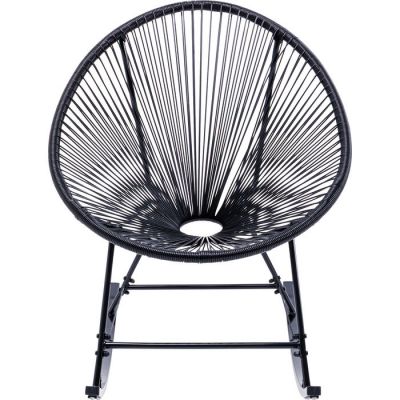 Крісло гойдалка KARE DESIGN Acapulco Mono Black, (чорний) 86872 в Киеве купить kare-design мебель свет декор