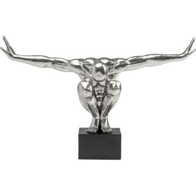 Ростова фігура KARE DESIGN Athlete XL Silver, 100 см, (срібний) 51523 в Киеве купить kare-design мебель свет декор
