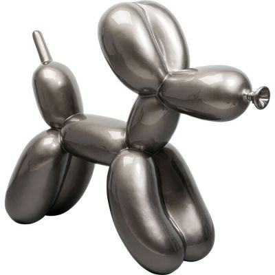 Ростова фігура KARE DESIGN Balloon Dog, 118см, (срібний) 56395 в Киеве купить kare-design мебель свет декор