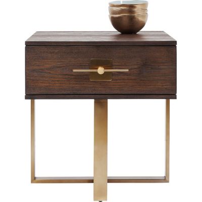 Тумба приліжкова KARE DESIGN Osaka, 55x55 см, (коричневий) 83875 у Києві купити kare-design меблі світло декор