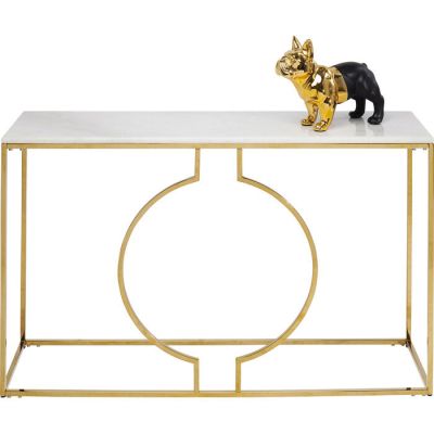 Консоль KARE DESIGN Miami Loft Gold, 120 см, (біло-золотий) 83851 в Киеве купить kare-design мебель свет декор