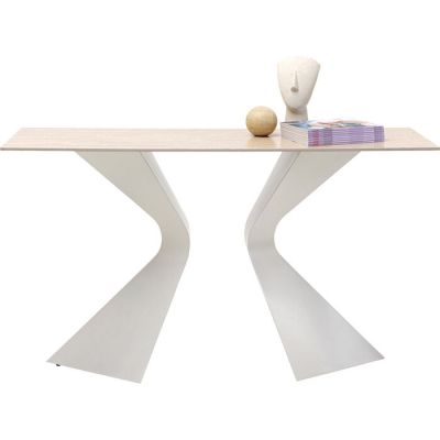 Консоль Gloria Travertin Greige 140x80 см, (сіро-бежевий) 71185 в Киеве купить kare-design мебель свет декор