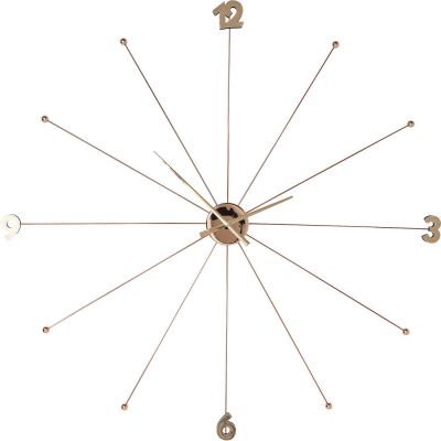Часы настенные Like Umbrella Rose Gold D100cm. 39279 в Киеве купить kare-design мебель свет декор