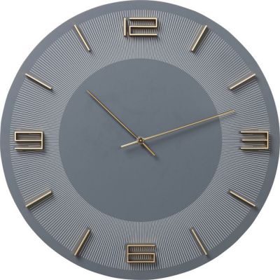 Часы настенные Leonardo Grey/Gold D48.5cm. 52054 в Киеве купить kare-design мебель свет декор