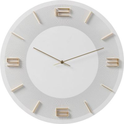 Часы настенные Leonardo White/Gold D48.5cm. 52052 в Киеве купить kare-design мебель свет декор