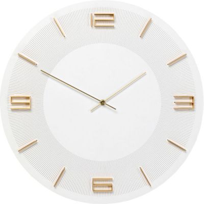 Годинник настінний KARE DESIGN Leonardo White/Gold, d:50, (білий) 52052 у Києві купити kare-design меблі світло декор