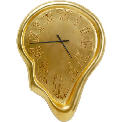 Часы настенные Big Drop Gold 92x127cm 53519 в Киеве купить kare-design мебель свет декор