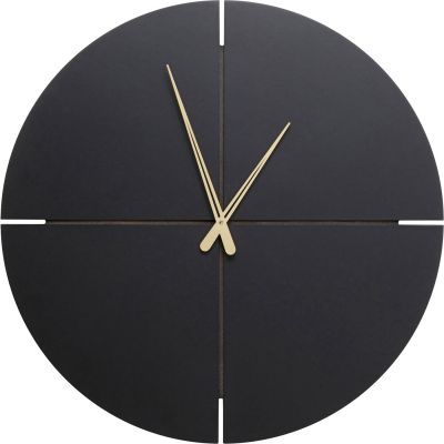 Настенные часы Andrea Black d:60cm 53655 в Киеве купить kare-design мебель свет декор