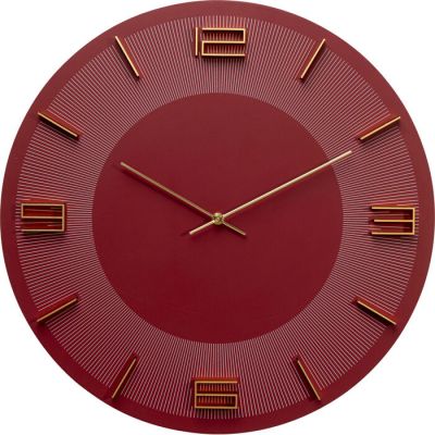 Годинник настінний KARE DESIGN Leonardo Red/Gold, d:49, (червоний) 58137 у Києві купити kare-design меблі світло декор