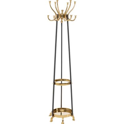 Вішак підлоговий KARE DESIGN Luna, 166 см, (чорно-золотий) 86378 у Києві купити kare-design меблі світло декор
