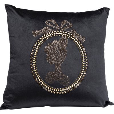 Подушка KARE DESIGN Diamond Medallion, 45х45 см, (чорний) 51954 в Киеве купить kare-design мебель свет декор