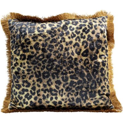 Подушка KARE DESIGN Leo Fringe, 45х45 см, (коричневий) 53866 в Киеве купить kare-design мебель свет декор