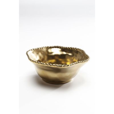 Чаша декоративная Bell Gold d:16cm 60502 в Киеве купить kare-design мебель свет декор