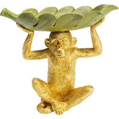 Чай декоративний Monkey Banana Leaf 24 см. 52913 у Києві купити kare-design меблі світло декор