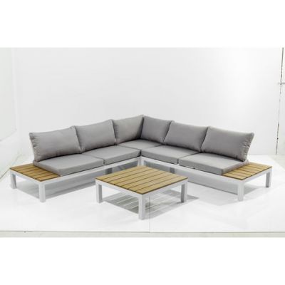 Угловой диван outdoor Set Holiday White (4-Pieces) 84085 в Киеве купить kare-design мебель свет декор