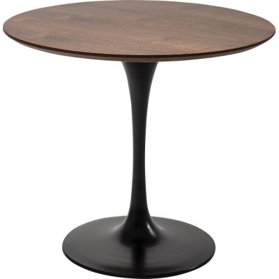 Стіл круглий KARE DESIGN Invitation Set Walnut Black, d:90, (коричневий) 84402 в Киеве купить kare-design мебель свет декор