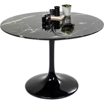 Стол Solo Marble Black d: 110cm 85002 в Киеве купить kare-design мебель свет декор