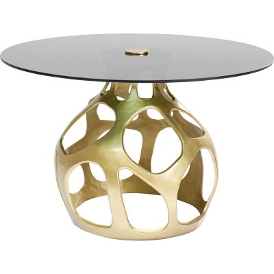 Стол Volcano Gold d:120cm 85699 в Киеве купить kare-design мебель свет декор