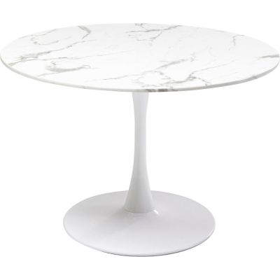 Стол Veneto Marble White d:110cm 86017 в Киеве купить kare-design мебель свет декор