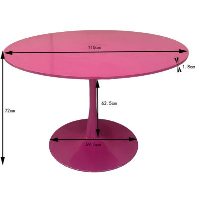 Стільниця для столу кругла KARE DESIGN Schickeria Marble Black, d:110, (чорний) 25270 в Киеве купить kare-design мебель свет декор