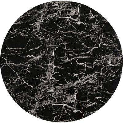 Столешня Schickeria Marble Black d:110cm 25270 в Киеве купить kare-design мебель свет декор