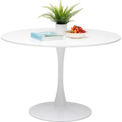 Стіл обідній круглий KARE DESIGN Schickeria White, d:110, (білий) 87053 в Киеве купить kare-design мебель свет декор