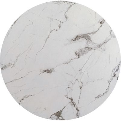 Стільниця для столу кругла KARE DESIGN Schickeria Marble White, d:80, (білий) 25267 в Киеве купить kare-design мебель свет декор