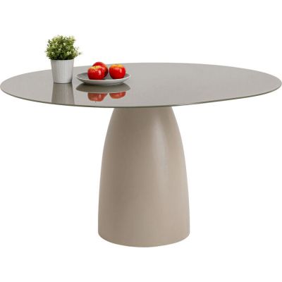Стіл обідній KARE DESIGN Terry , 140x120 см, (сіро-бежевий) 71587 у Києві купити kare-design меблі світло декор