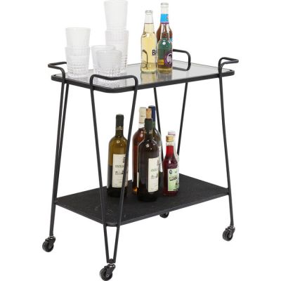 Столик візок прямокутний KARE DESIGN Mesh, 60х38 см, (чорний) 83673 в Киеве купить kare-design мебель свет декор
