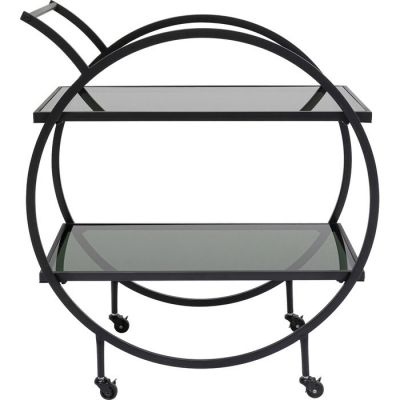 Столик візок фігурний KARE DESIGN Loft Black, 74х0 см, (чорний) 84545 в Киеве купить kare-design мебель свет декор
