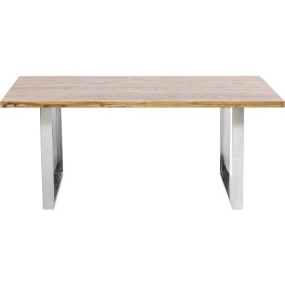 Стіл Jacky Oak Chrome 200х100см 84523 у Києві купити kare-design меблі світло декор