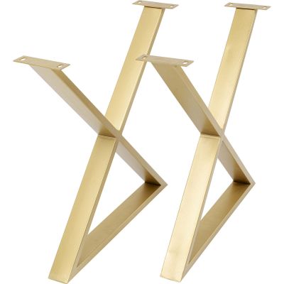 Изножье для стола Tavola Cross Brass (2/Set) 14478 в Киеве купить kare-design мебель свет декор
