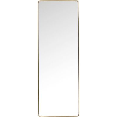 Дзеркало настінне прямокутне  KARE DESIGN Curve Rectangular Brass, 70х200 см, (латунь) 82713 у Києві купити kare-design меблі світло декор