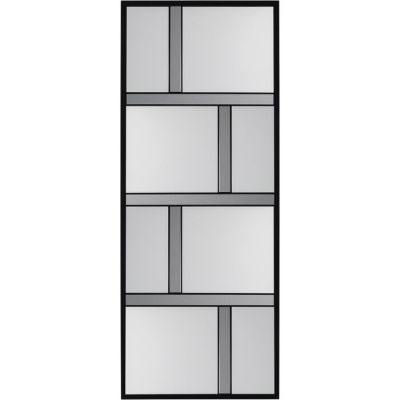 Дзеркало настінне прямокутне  KARE DESIGN Brick Black, 71x182 см, (чорний) 87608 у Києві купити kare-design меблі світло декор
