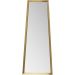 Дзеркало настінне прямокутне  KARE DESIGN Arezzo Brass Trapez, 65(45)x160 см, (латунь)