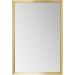 Дзеркало настінне прямокутне  KARE DESIGN Arezzo Brass, 80x120 см, (латунь)