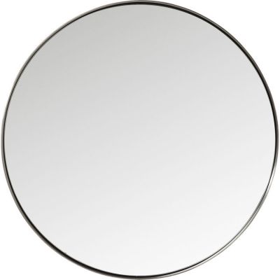 Дзеркало настінне кругле KARE DESIGN Curve Round Steel Nature, d:100, (стальний) 82717 у Києві купити kare-design меблі світло декор