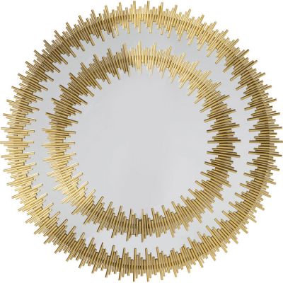Дзеркало настінне кругле KARE DESIGN Solare Gold, d:132, (золотий) 83573 в Киеве купить kare-design мебель свет декор