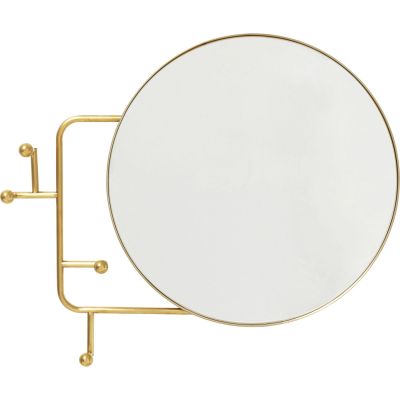 Настінне дзеркало з вішалкою Tristan Mirror Ø65cm 86904 у Києві купити kare-design меблі світло декор