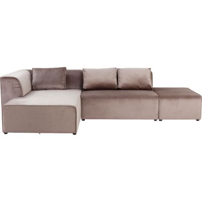 Диван кутовий KARE DESIGN Infinity Velvet Taupe Left, 302х182 см, (коричневий) 84023 в Киеве купить kare-design мебель свет декор