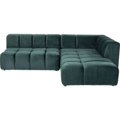 Угловой диван Belami Velvet Dark Green Right 265cm 85722 в Киеве купить kare-design мебель свет декор
