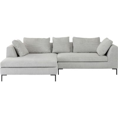 Кутовий диван Gianni Cord Grey Left 290 см. 85984 у Києві купити kare-design меблі світло декор