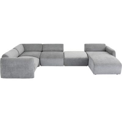 Кутовий диван 1 Lucca Grey Right 328см 86311 у Києві купити kare-design меблі світло декор