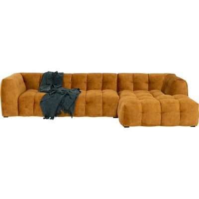 Диван кутовий KARE DESIGN Sofa Salamanca Gold Brown Right, 320х170 см, (помаранчевий) 86864 в Киеве купить kare-design мебель свет декор