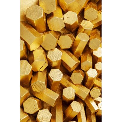 Настінне панно KARE DESIGN Mikado Gold , 120x120 см, (золотий) 56230 в Киеве купить kare-design мебель свет декор