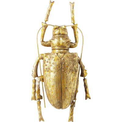 Настінна прикраса KARE DESIGN Longicorn Beetle Gold, 15х27 см, (золотий) 60490 у Києві купити kare-design меблі світло декор