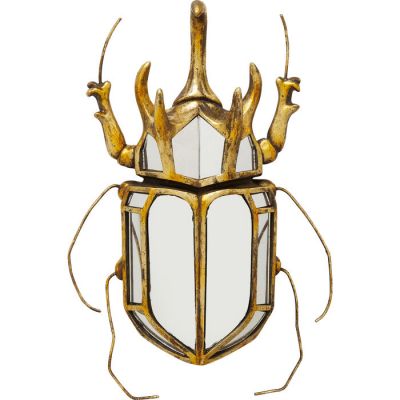Настінна прикраса дзеркальна KARE DESIGN Beetle Mirror, 25х39 см, (золотий) 51221 у Києві купити kare-design меблі світло декор
