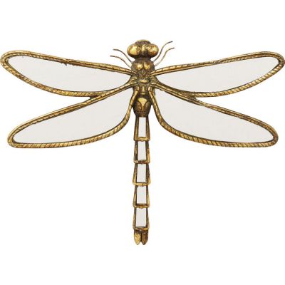 Настінна прикраса дзеркальна KARE DESIGN Dragonfly Mirror, 35x27 см, (золотий) 51223 у Києві купити kare-design меблі світло декор