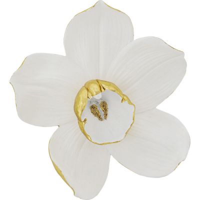 Настінна прикраса KARE DESIGN Orchid White, 44х40 см, (біло-золотий) 51932 у Києві купити kare-design меблі світло декор